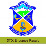 stx.edu.np Entrance Result 2021
